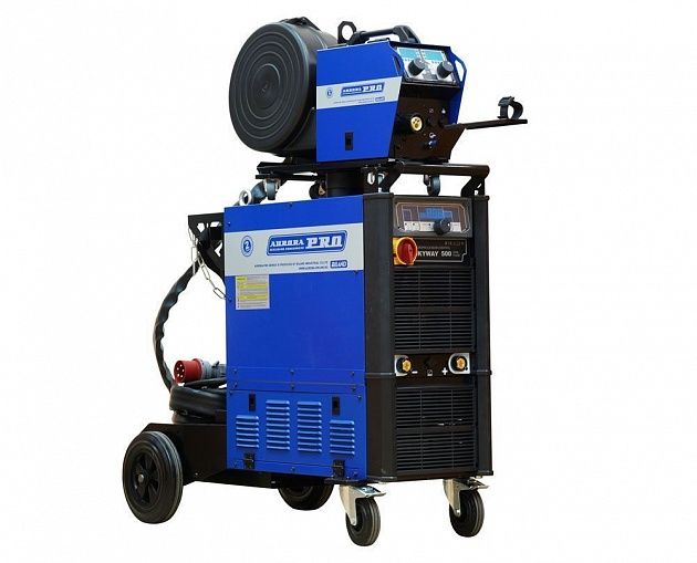 Инверторный сварочный полуавтомат Aurora PRO SKYWAY 500 DUAL PULSE с водяным охлаждением - фото