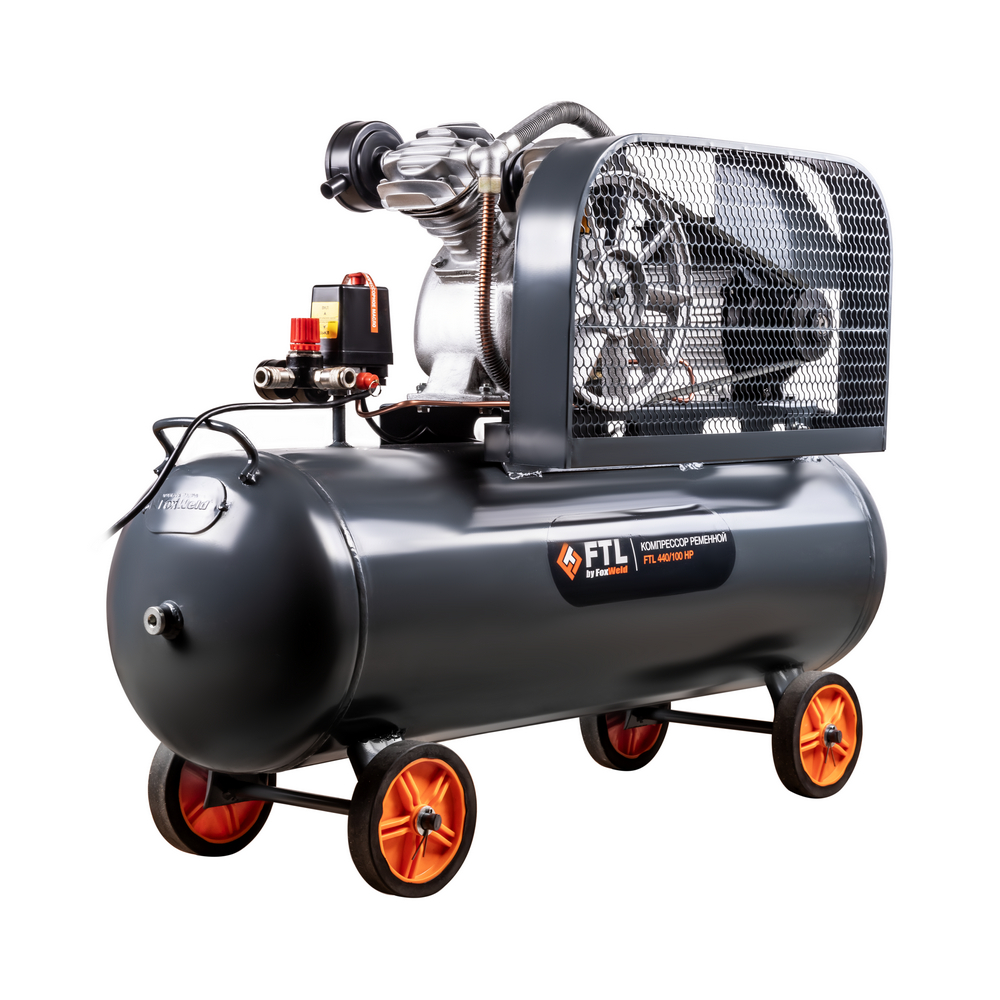 Компрессор с ременной передачей FTL 440/100 HP - фото