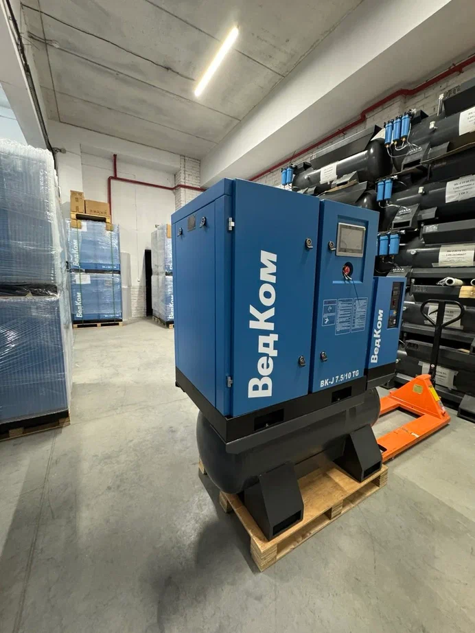 Компрессор винтовой ВедКом ВК-J 7.5/8 TG с частотным преобразователем - фото