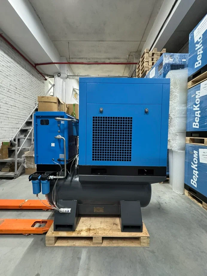 Компрессор винтовой ВедКом ВК-J 7.5/8 TG с частотным преобразователем - фото