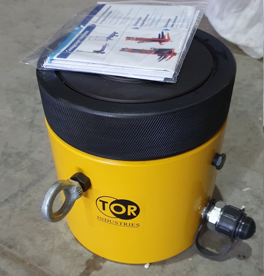 Домкрат гидравлический TOR HHYG-10050LS (ДГ100П50Г) - фото