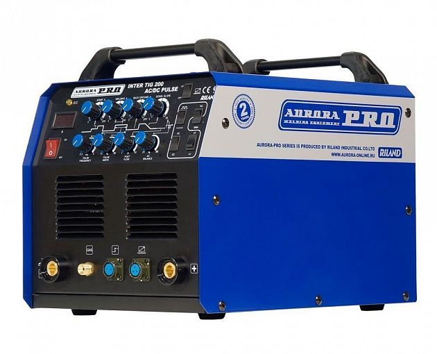 Аппарат аргонодуговой сварки Aurora PRO INTER TIG 200 AC/DC PULSE - фото