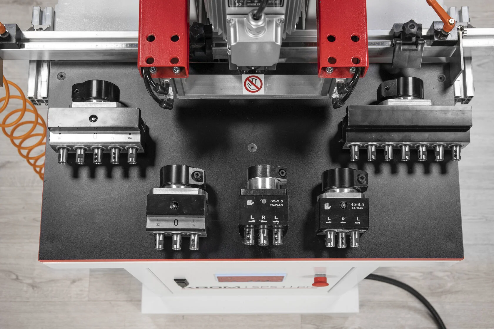 Присадочный станок с двумя шпинделями для горизонтального и вертикального сверления KROM SPS 1 PRO - фото