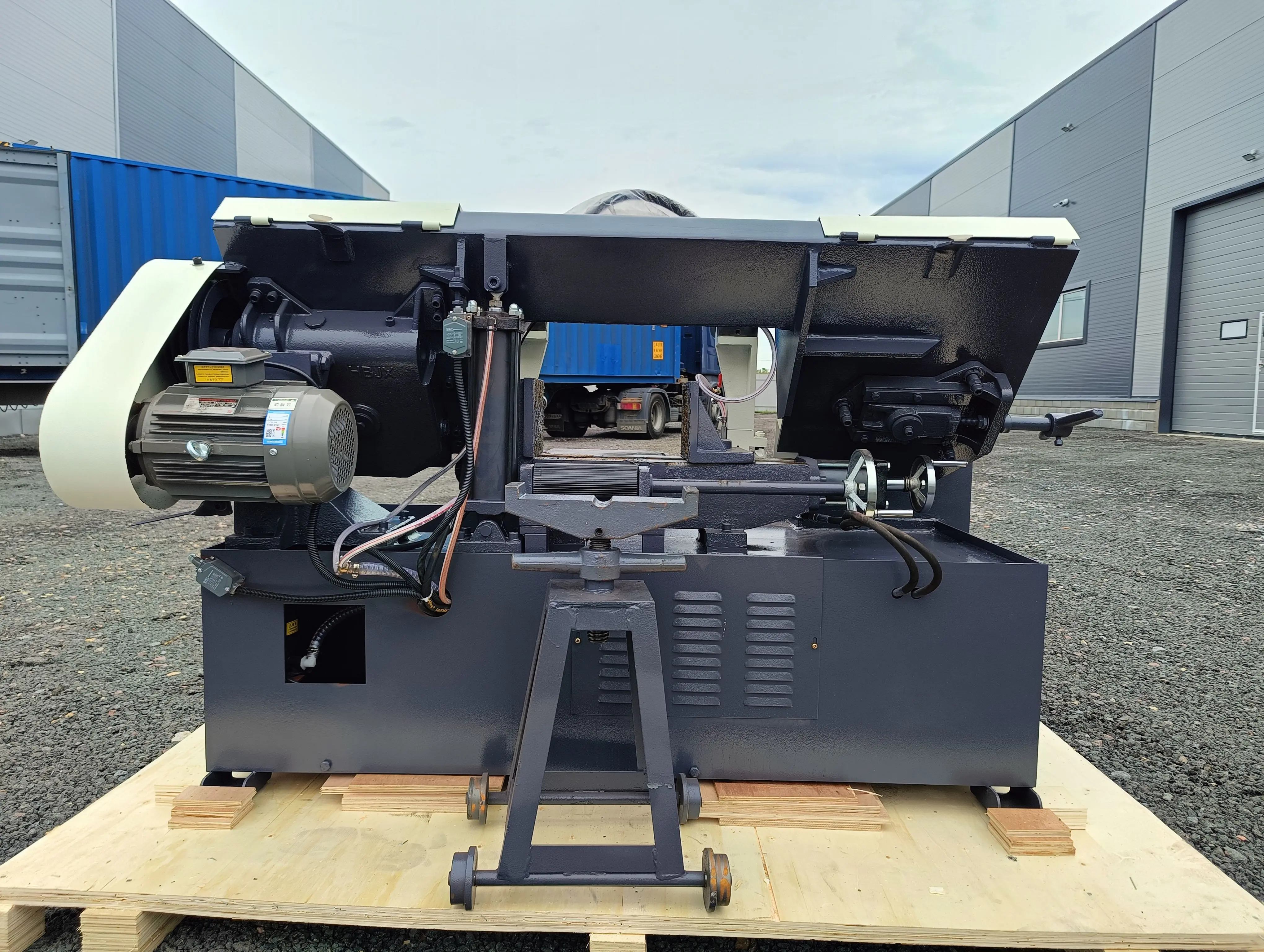 Станок ленточный полуавтоматический REALREZ GB4030 - фото