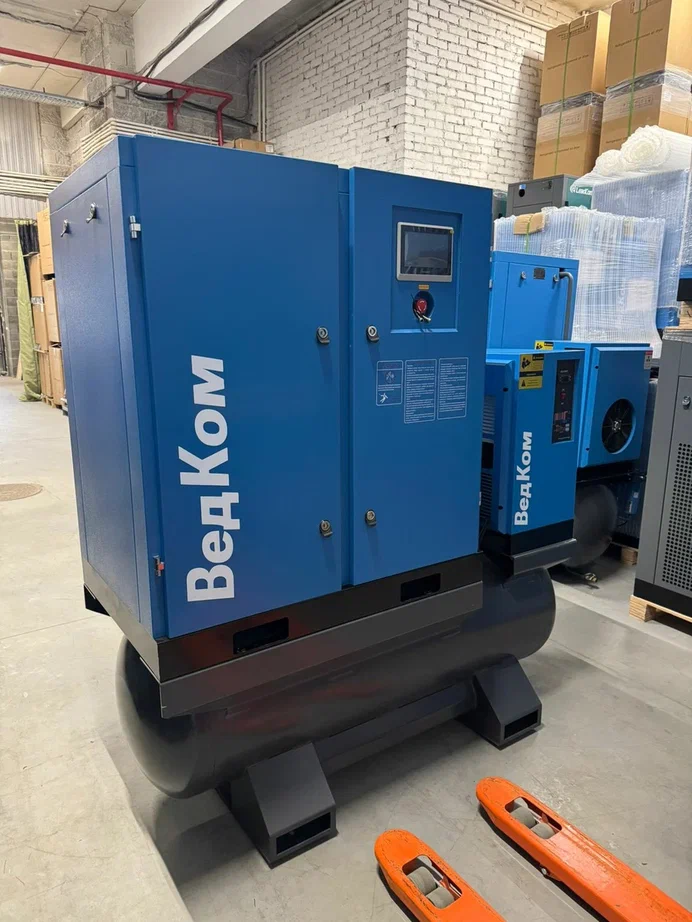Компрессор винтовой ВедКом ВК-J 15/8 TG с частотным преобразователем - фото