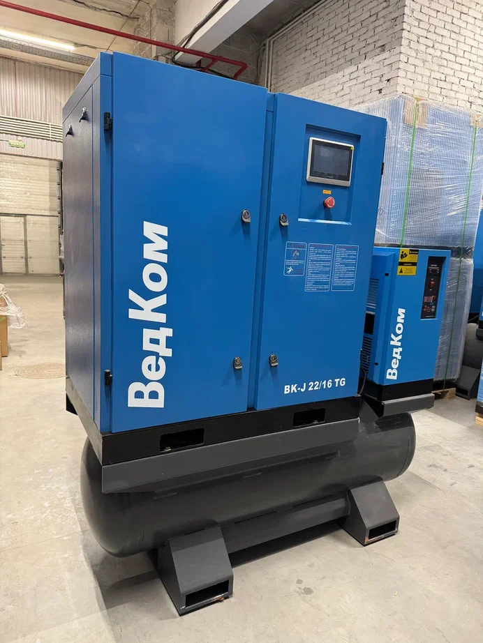 Компрессор винтовой ВедКом ВК-J 22/16 TG с частотным преобразователем - фото