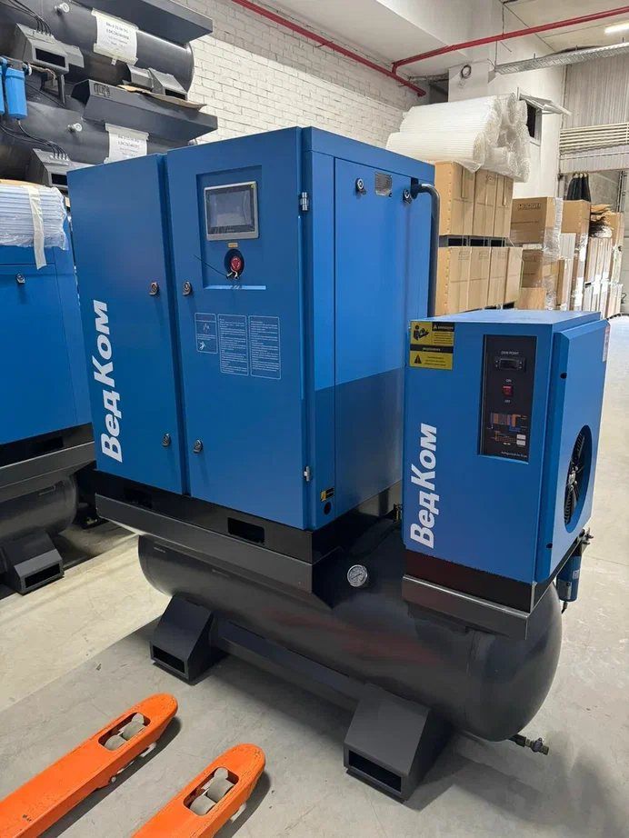 Компрессор винтовой ВедКом ВК-J 15/16 TG с частотным преобразователем - фото