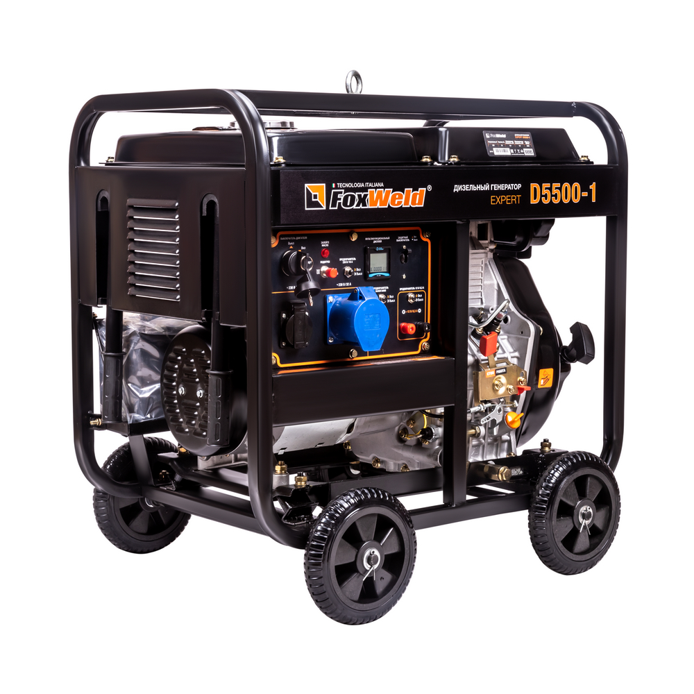 Электрогенератор дизельный FOXWELD EXPERT D5500-1 - фото