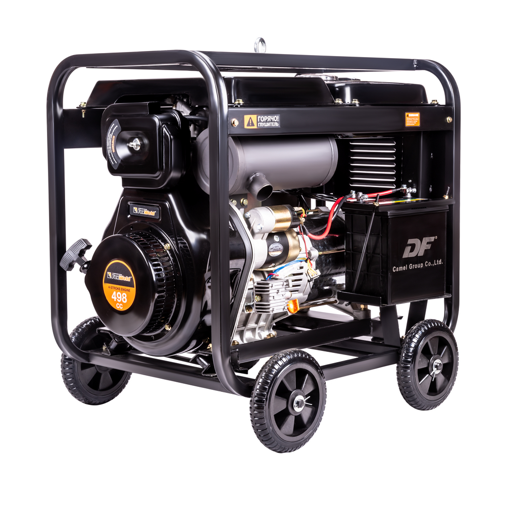 Электрогенератор дизельный FOXWELD EXPERT D6500-1 - фото