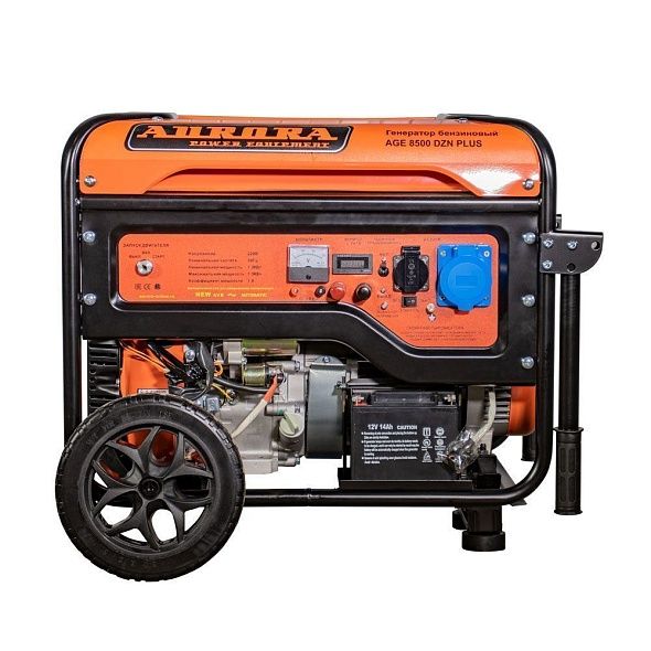 Генератор бензиновый Aurora AGE 8500 DZN PLUS с блоком автозапуска - фото