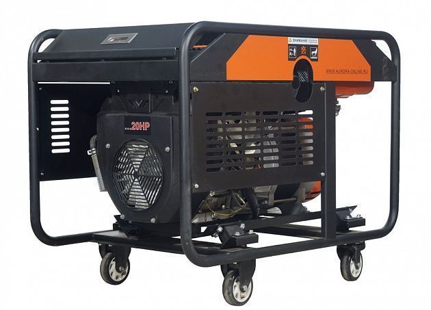 Генератор бензиновый Aurora AGE 12000 DZN PLUS с блоком автозапуска - фото