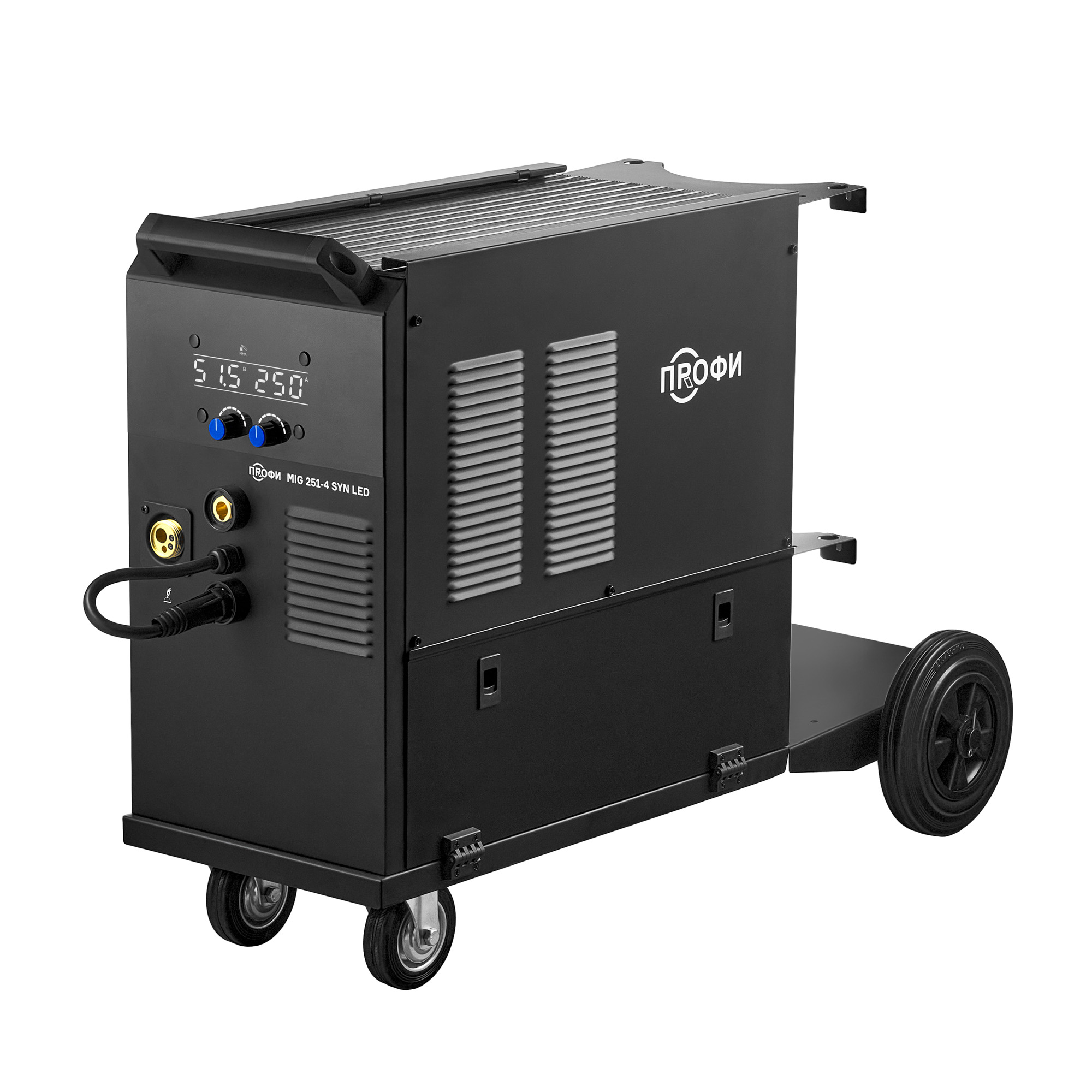 Сварочный полуавтомат ПТК ПРОФИ MIG 251-4 SYN LED