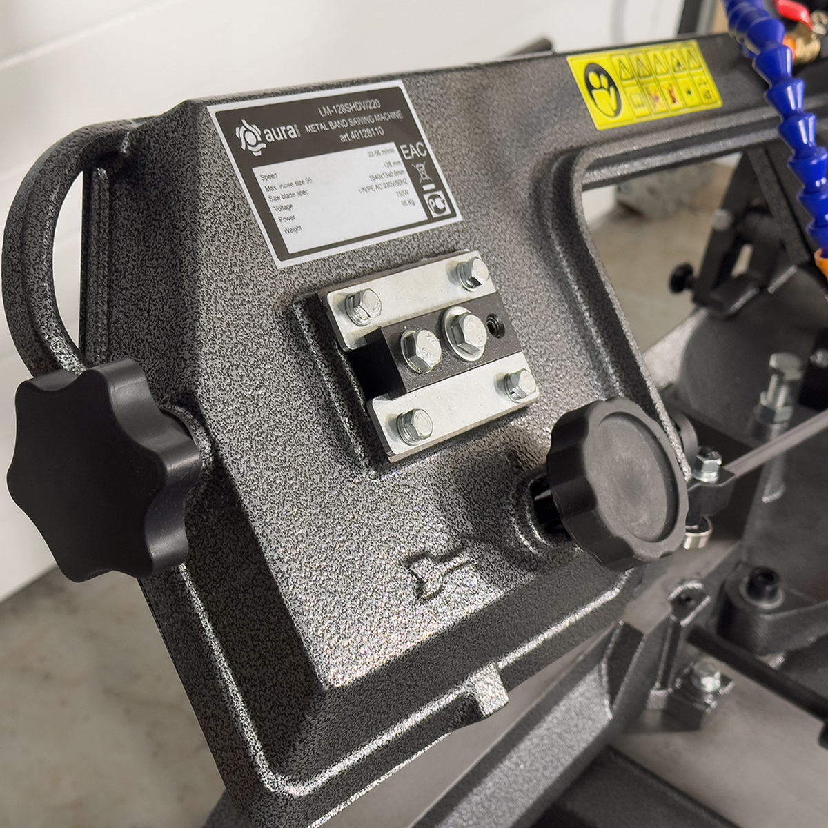 Ленточная пила по металлу AURA LM-128SHDV/220 - фото