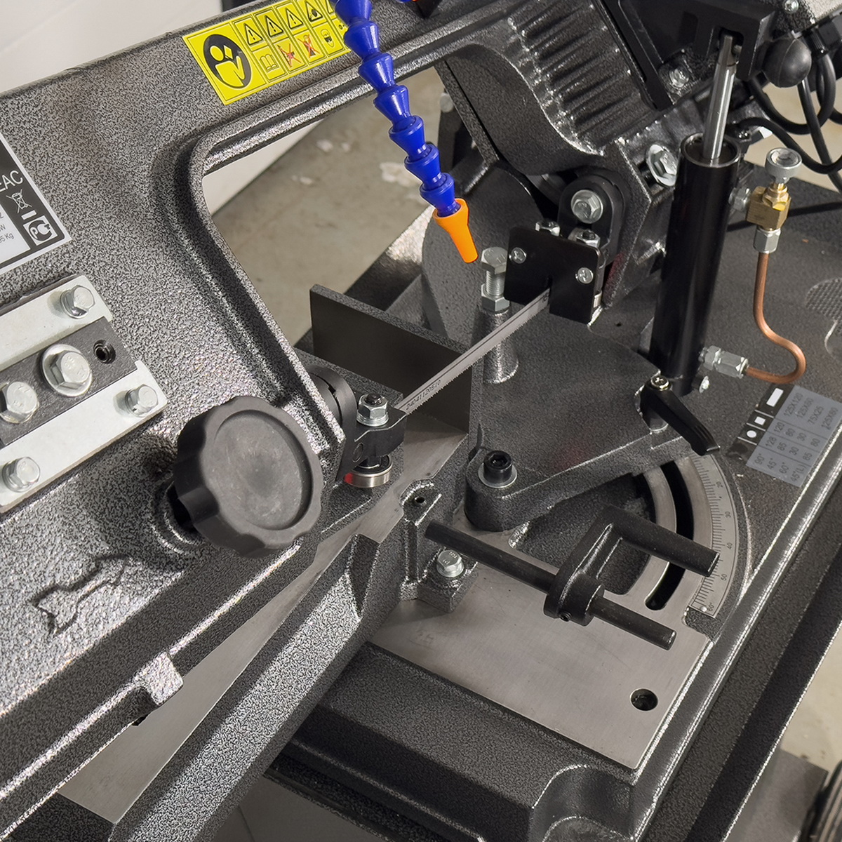 Ленточная пила по металлу AURA LM-128SHDV/220 - фото