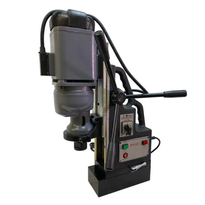Просмотр фото... Станок сверлильный на магнитном основании REALREZ RMD49Т 1900W
