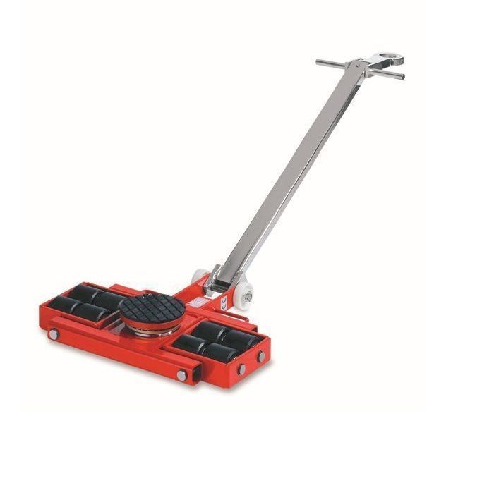 Просмотр фото... Роликовая платформа поворотная TOR X8 г/п 8 т (с ручкой) (T)