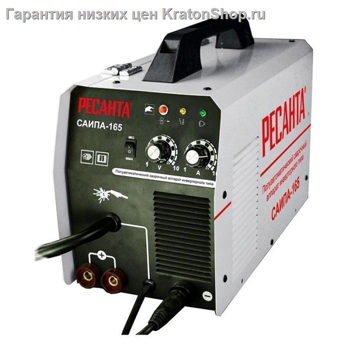 Сварочный аппарат инверторный полуавтоматический Ресанта САИПА-165 