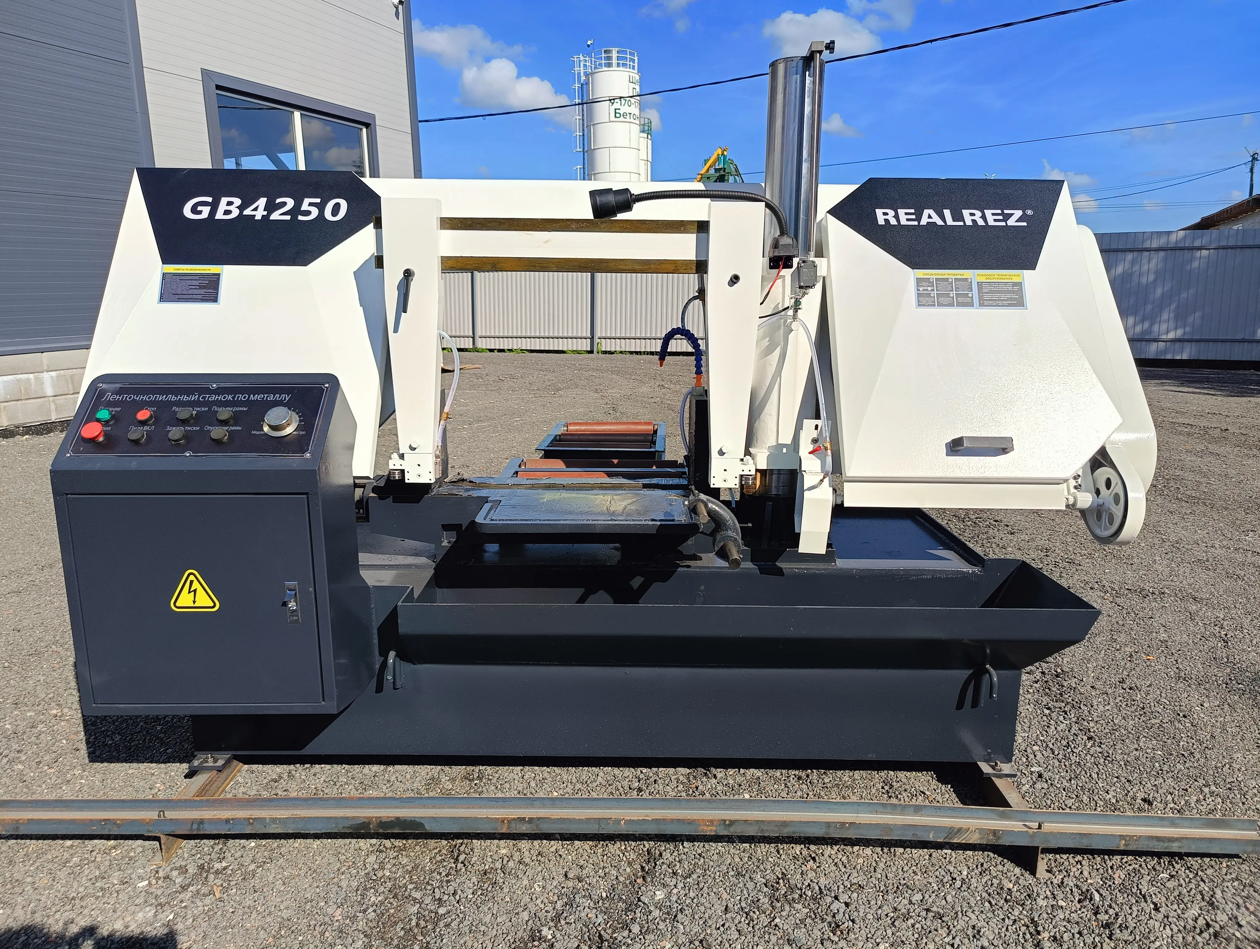 Станок ленточный полуавтоматический REALREZ GB4250/60 - фото