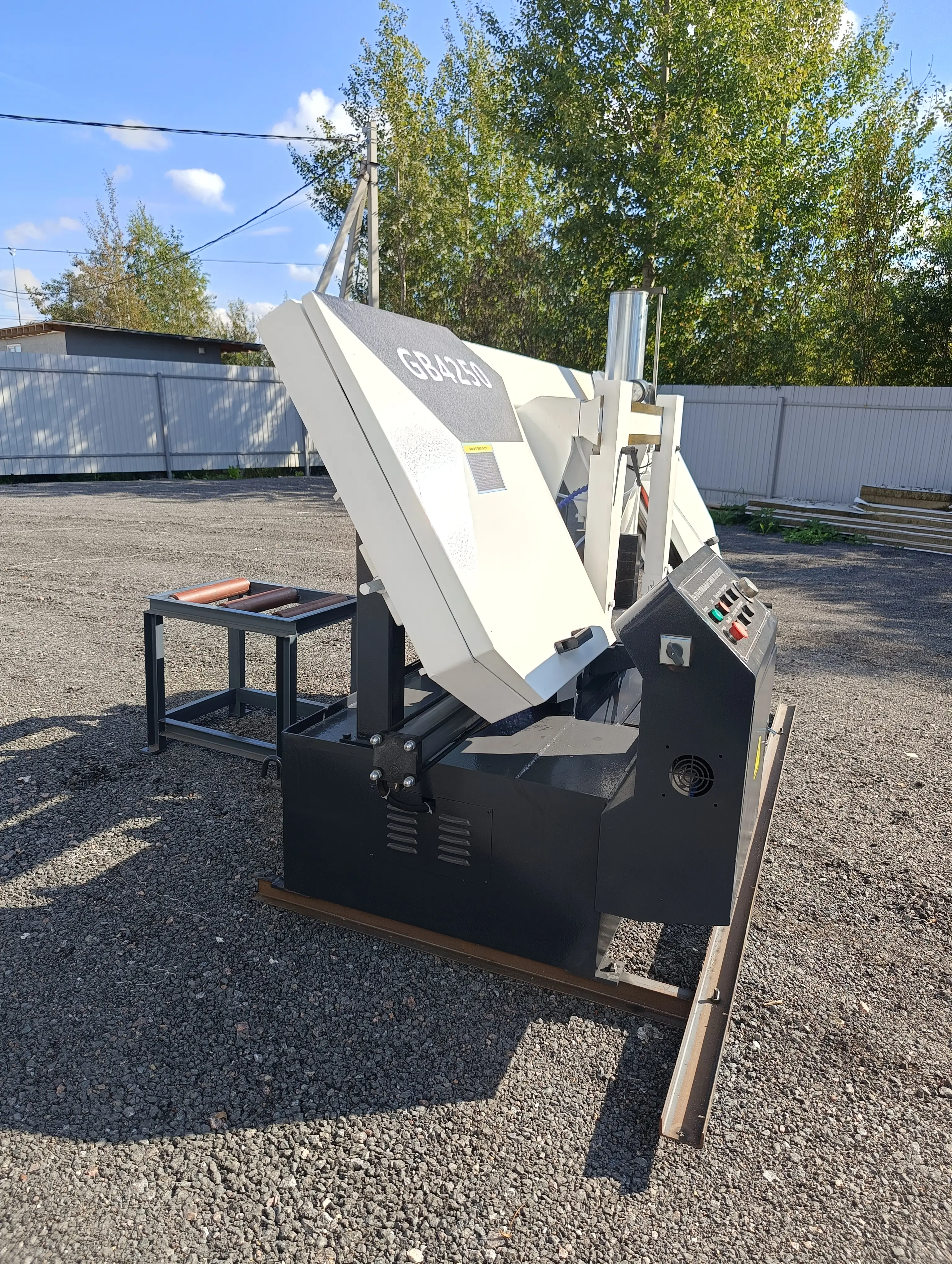 Станок ленточный полуавтоматический REALREZ GB4250/60 - фото