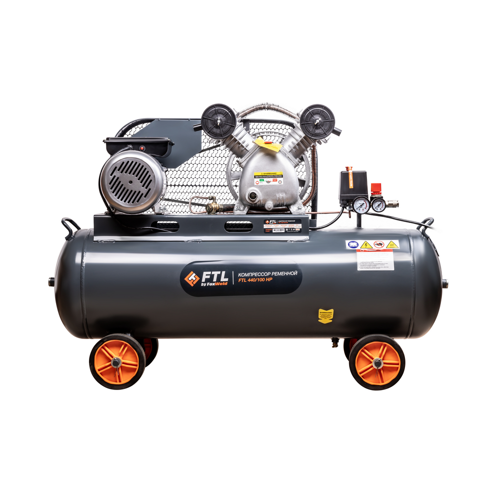 Компрессор с ременной передачей FTL 440/100 HP - фото