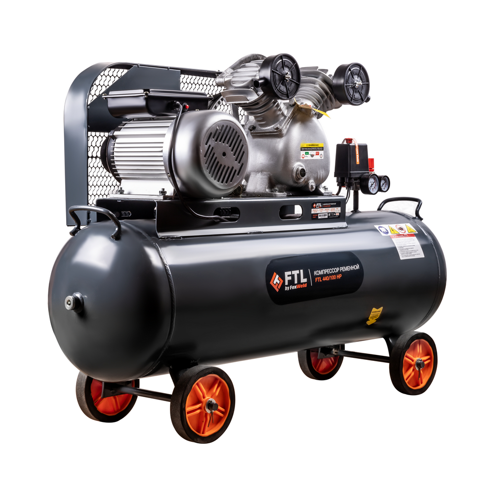 Компрессор с ременной передачей FTL 440/100 HP - фото