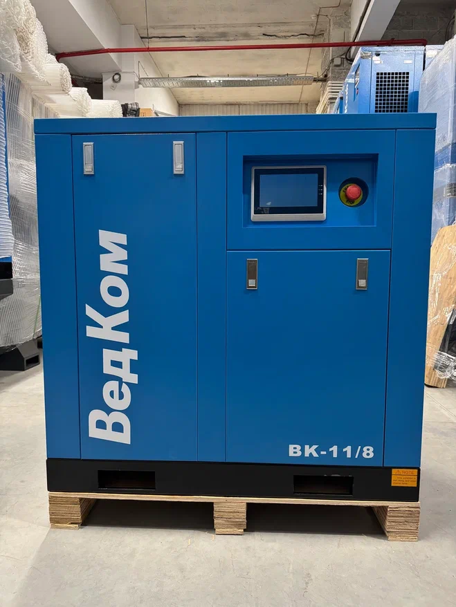 Компрессор винтовой ВедКом ВК 11/8 PM с частотным преобразователем - фото