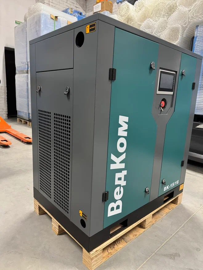 Компрессор винтовой ВедКом ВК 15/16 PM с частотным преобразователем - фото