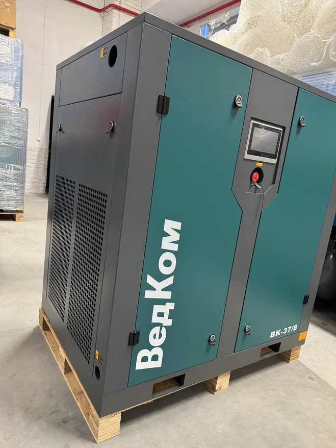 Компрессор винтовой ВедКом ВК 37/8 PM с частотным преобразователем - фото