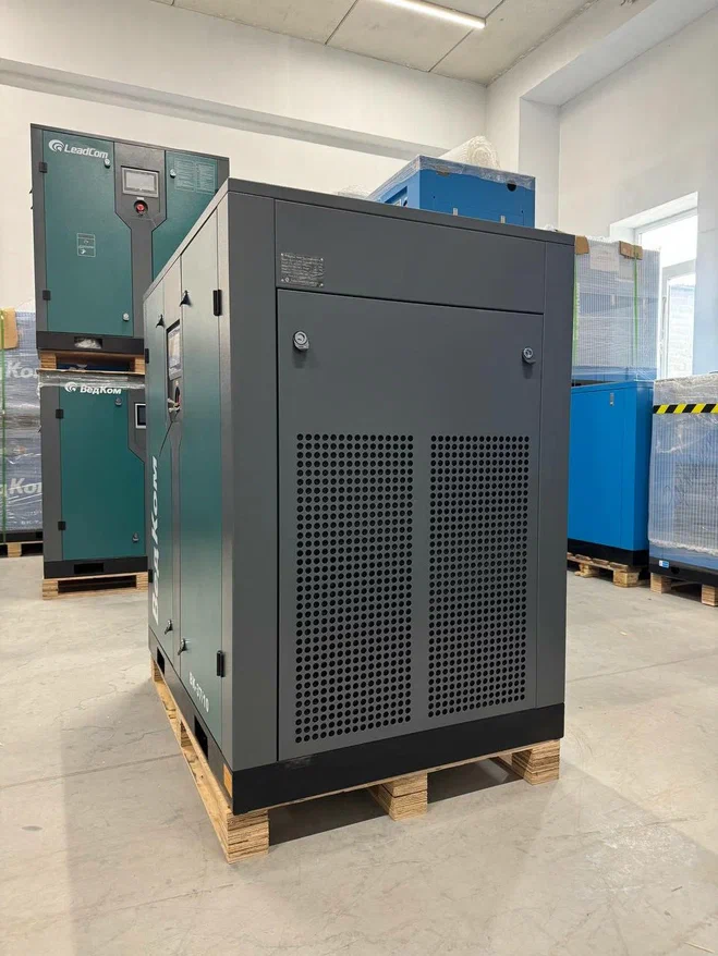 Компрессор винтовой ВедКом ВК 37/10 PM с частотным преобразователем - фото