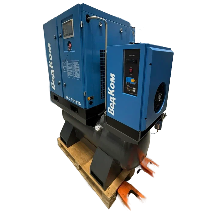 Компрессор винтовой ВедКом ВК-J 7.5/8 TG с частотным преобразователем