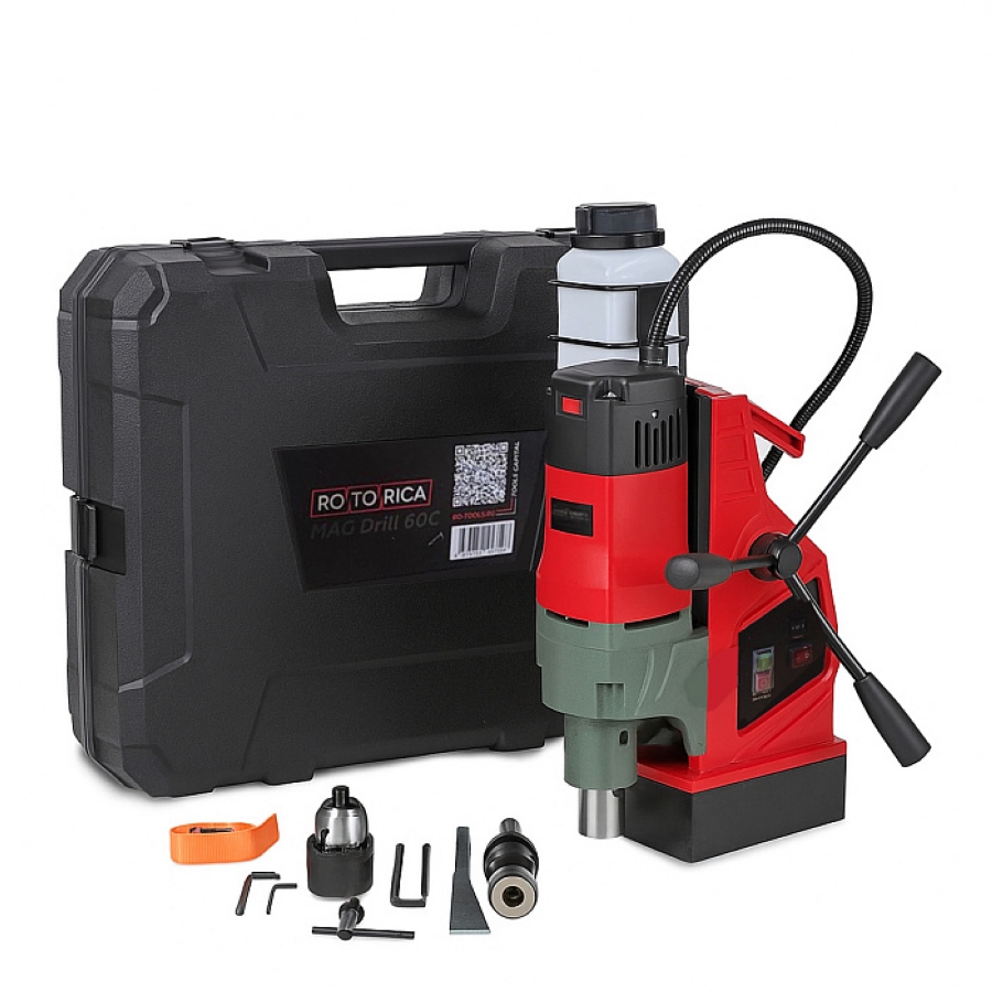 Станок сверлильный на магнитном основании Rotorica MAG Drill 60С - фото