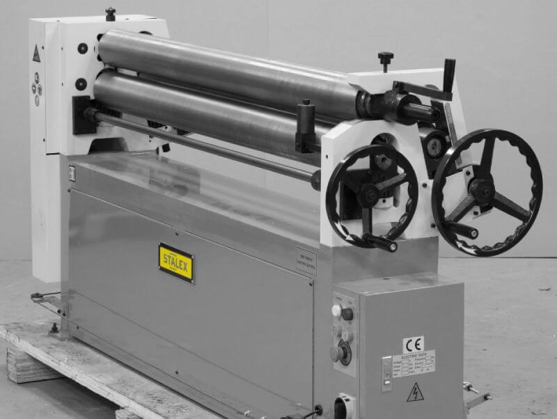 Листогибочный станок Stalex ESR - 1300х4.5 (вальцы) - фото