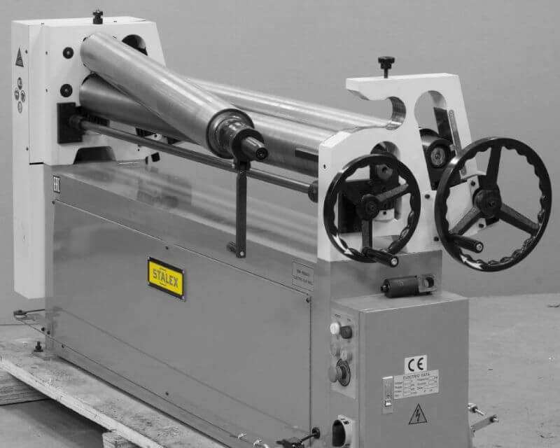 Листогибочный станок Stalex ESR - 1300х4.5 (вальцы) - фото