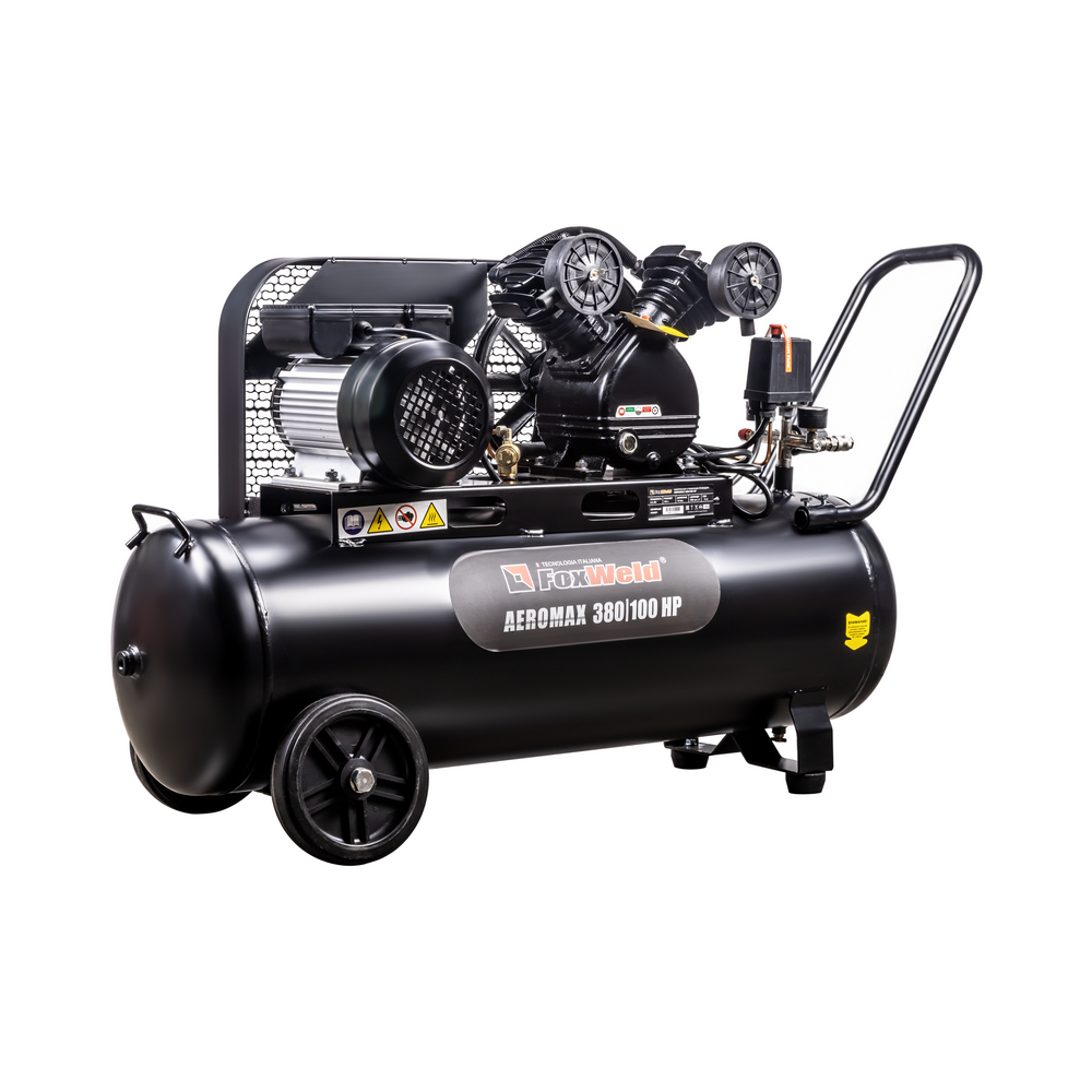 Компрессор с ременной передачей AEROMAX 380/100 HP - фото