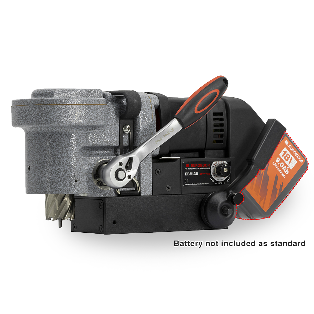 Магнитный сверлильный станок EUROBOOR EBM.36+LP/P-18V