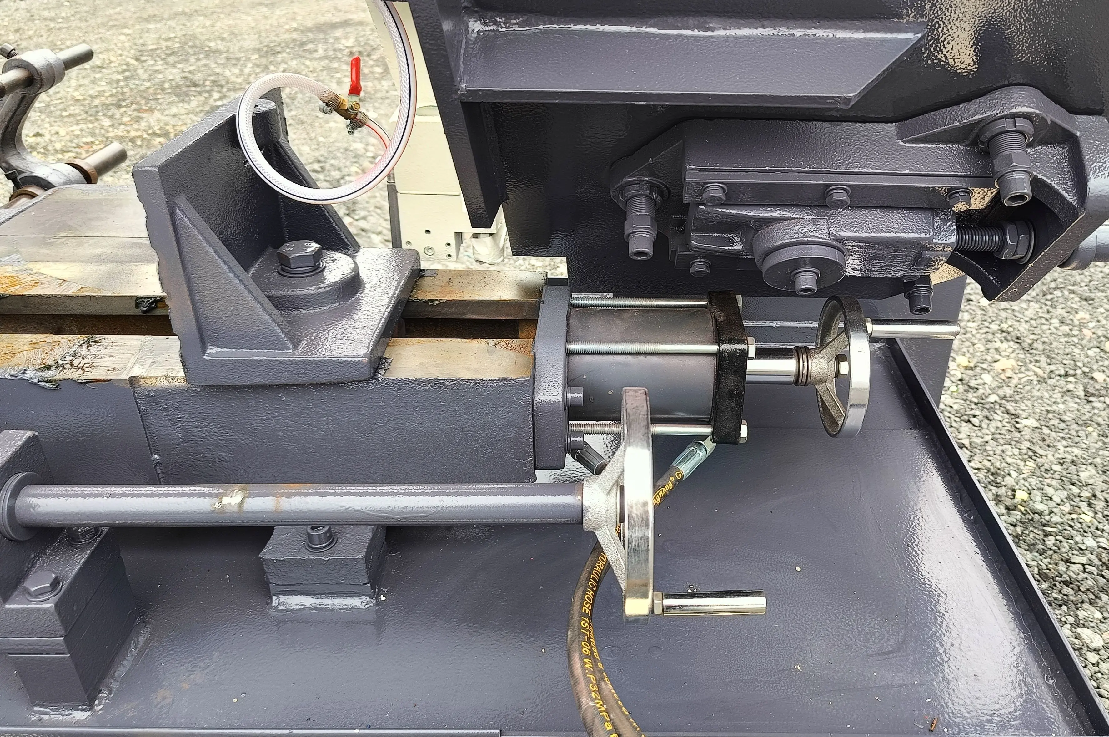 Станок ленточный полуавтоматический REALREZ GB4030 - фото