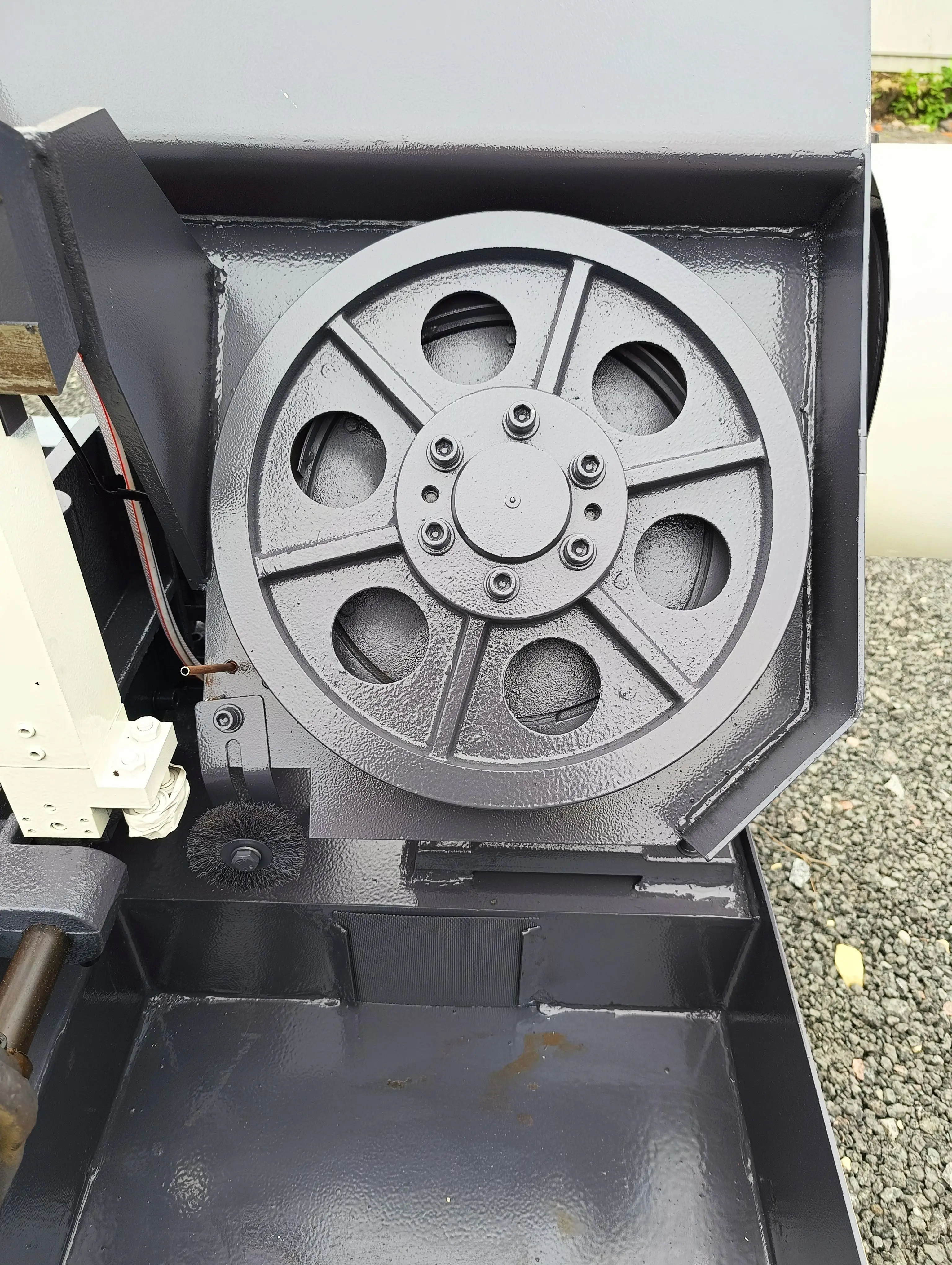 Станок ленточный полуавтоматический REALREZ GB4030 - фото