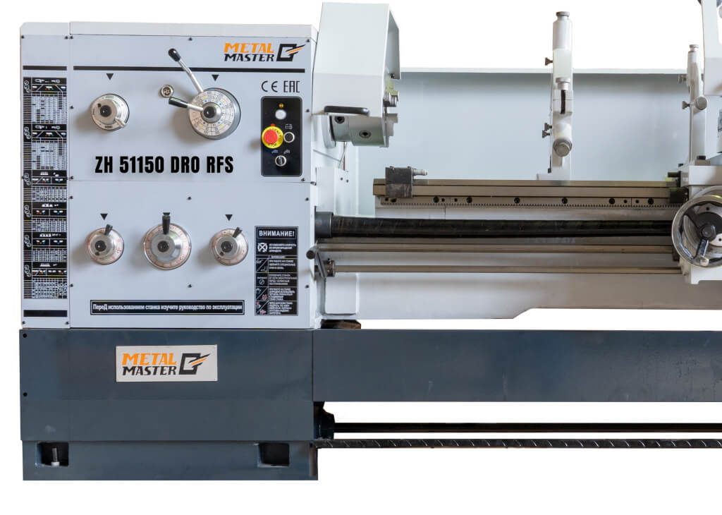 Станок токарный Metal Master ZH 51150 DRO RFS с УЦИ - фото