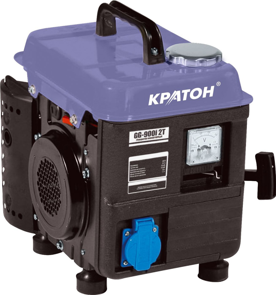 Генератор бензиновый инверторный Кратон GG-900i 2T