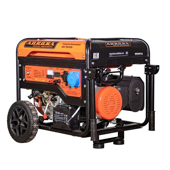 Генератор бензиновый Aurora AGE 7500 DZN с блоком автозапуска