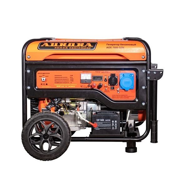 Генератор бензиновый Aurora AGE 7500 DZN с блоком автозапуска - фото