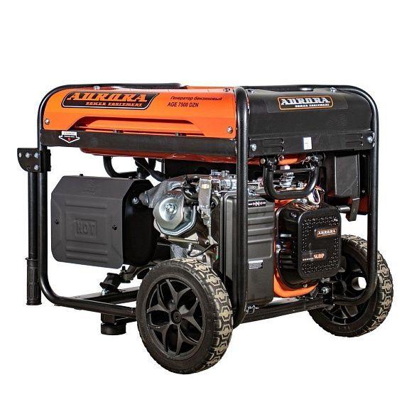 Генератор бензиновый Aurora AGE 7500 DZN с блоком автозапуска - фото