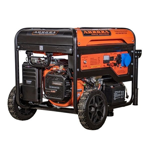 Генератор бензиновый Aurora AGE 8500 DZN PLUS с блоком автозапуска - фото