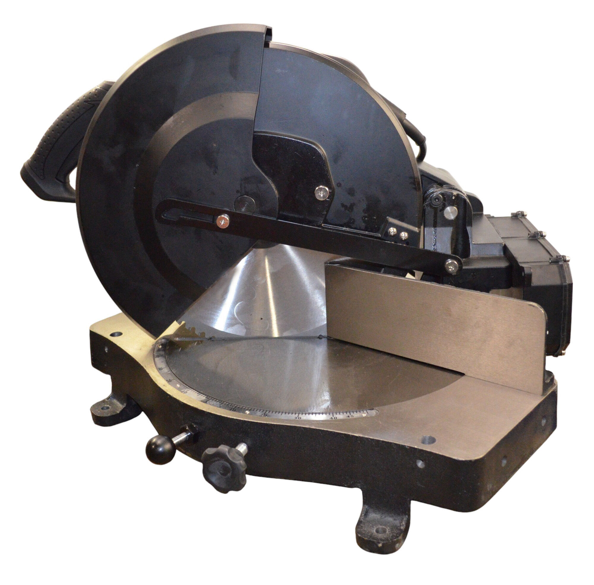 Пила торцовочная Хайтек Эволюшн 355 по металлу с поворотной рамой - фото