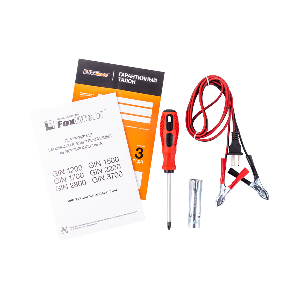 Генератор бензиновый инверторный FoxWeld GIN-1200 - фото