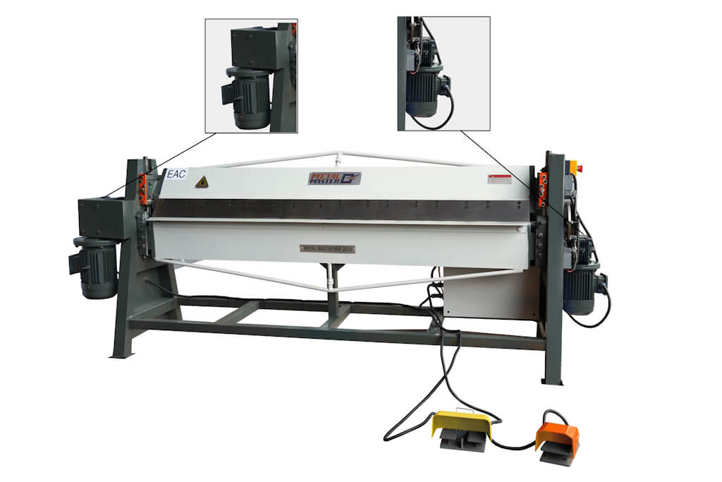 Листогибочный станок электромеханический MetalMaster MEF 2515 - фото