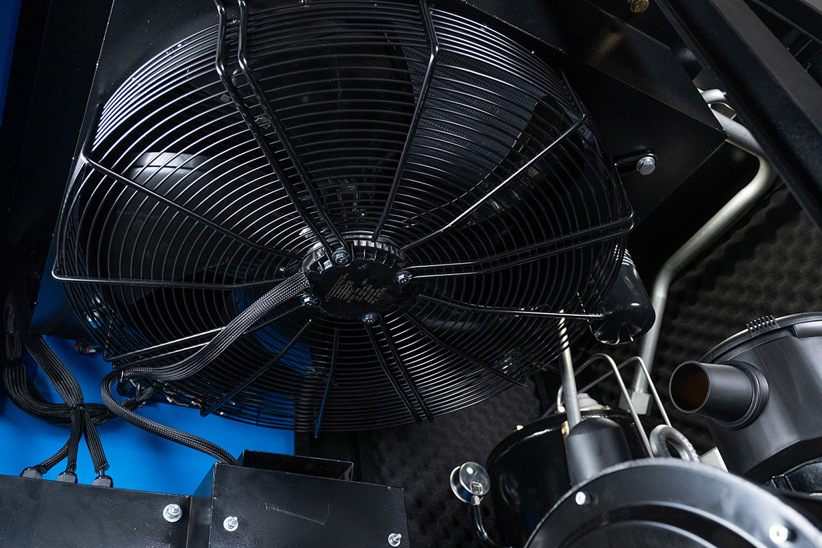 Компрессор винтовой Hansmann RSE37-12 с частотным преобразователем - фото