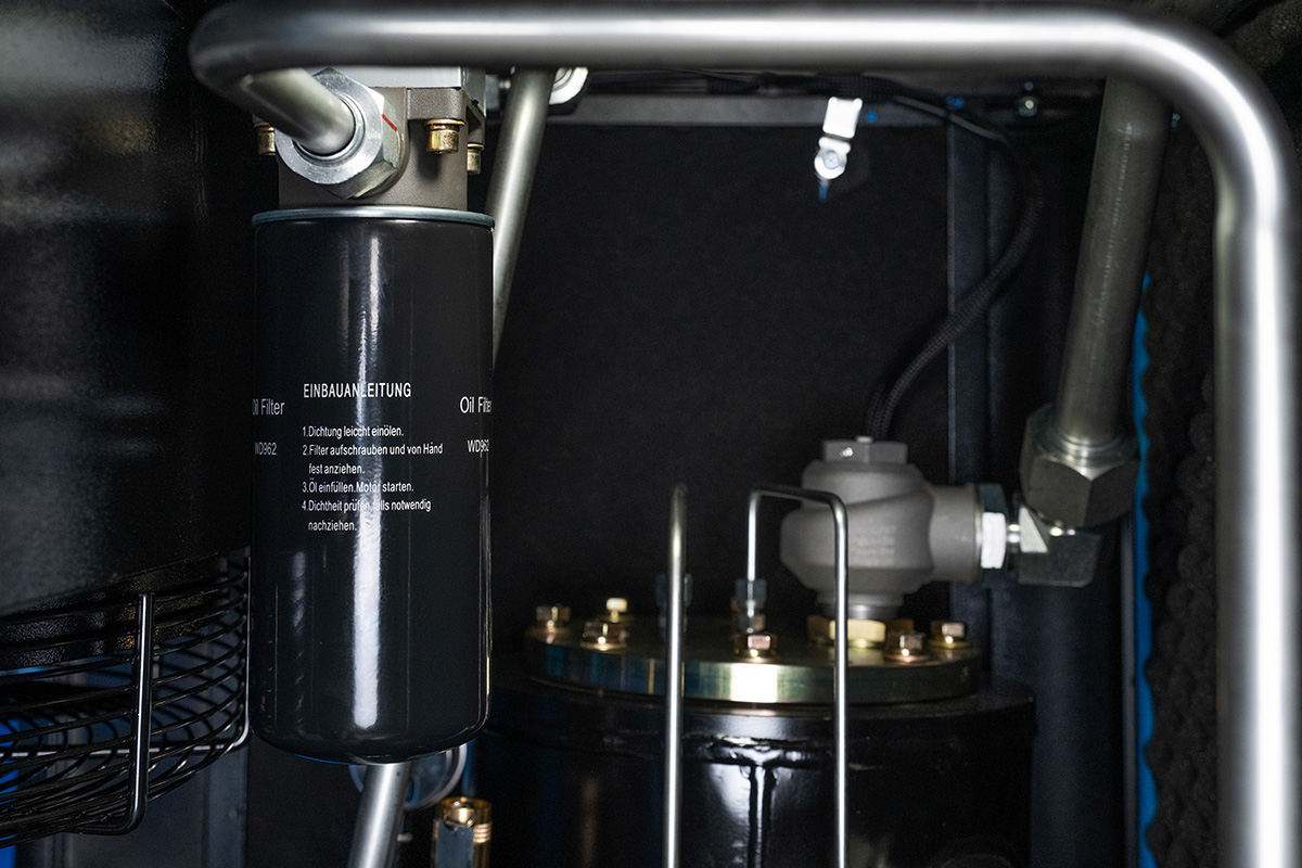 Компрессор винтовой Hansmann RSE30-10 с частотным преобразователем - фото