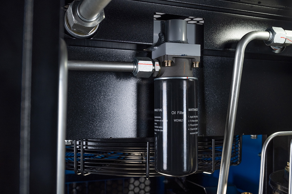 Компрессор винтовой Hansmann RSE30-8 с частотным преобразователем - фото