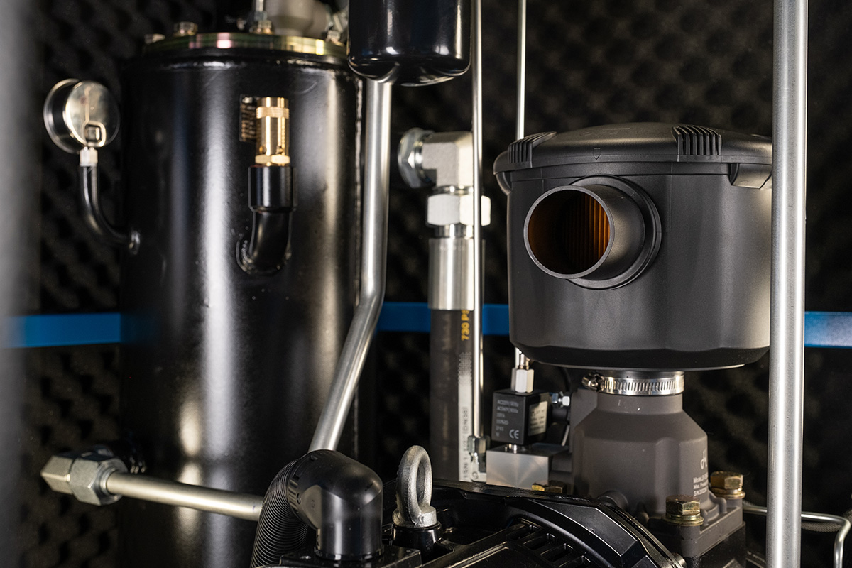 Компрессор винтовой Hansmann RSE22-10 с частотным преобразователем - фото